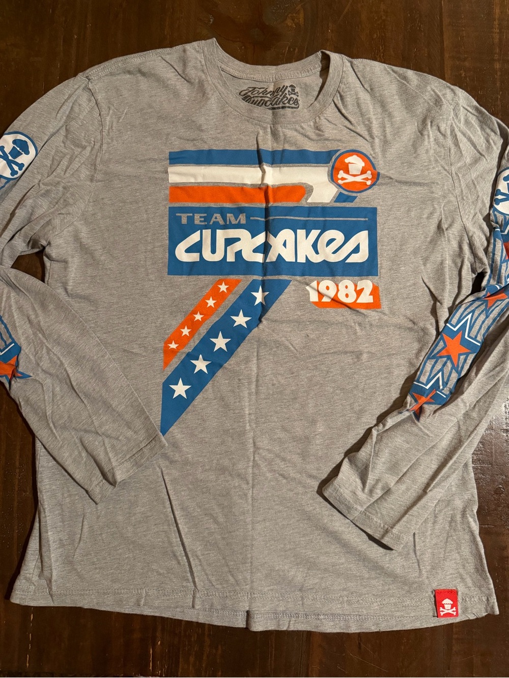Johnny Cupcakes Team Cupcakes 1982 Long Sleeve Tee - XL